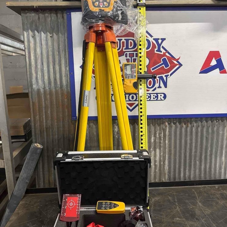 New MMS Co Rotary Laser Set