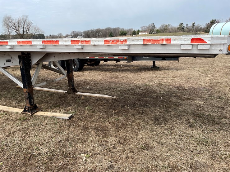 #153-•-2006-reitnouer-48'-aluminum-semi-truck-deck-over-trailer-(has-wi-title)-image-3