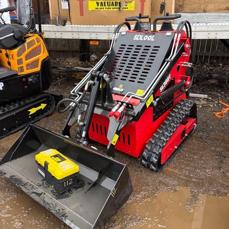 New SDLOOL Co Stand-On Mini Skidloader Model SL360T