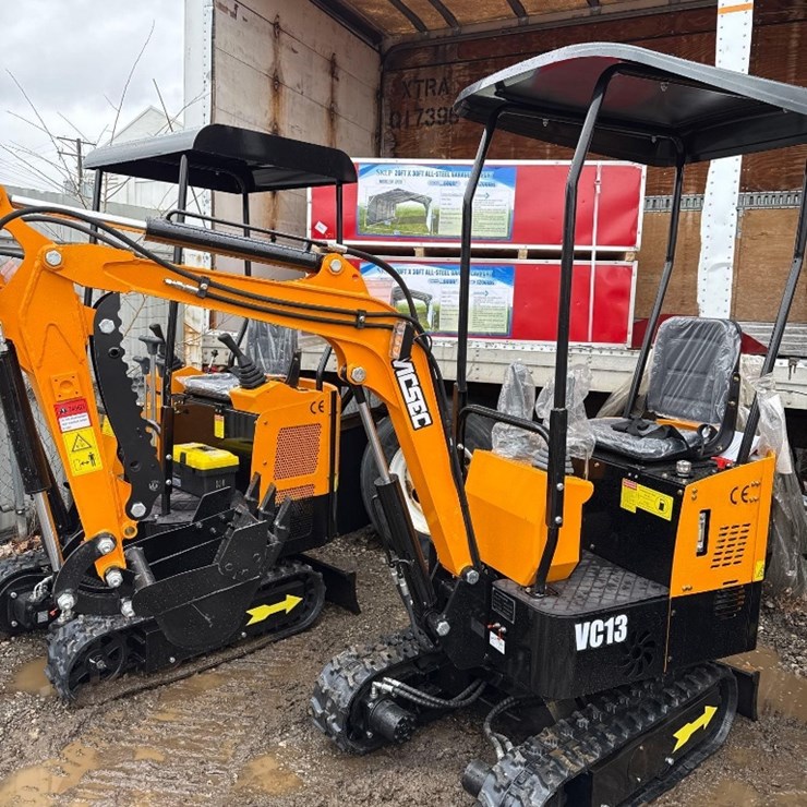 New Vicsec Co Mini Excavator Model VC13
