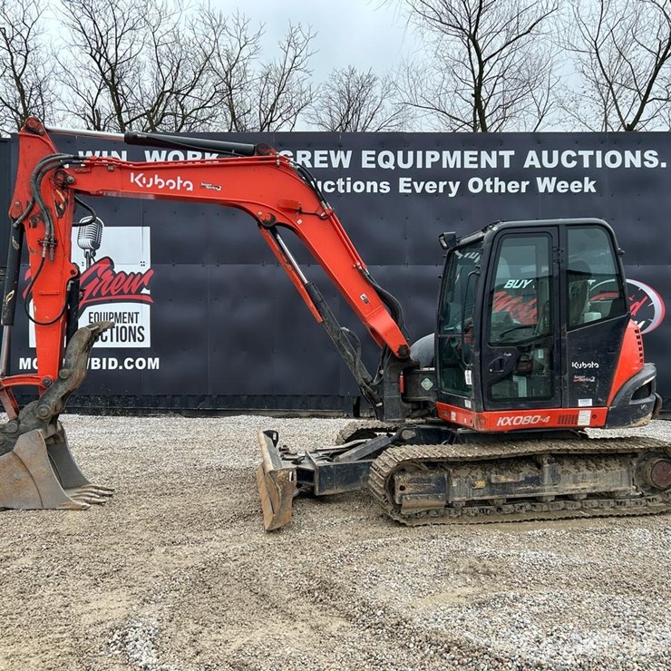 2020 KUBOTA KX080-4