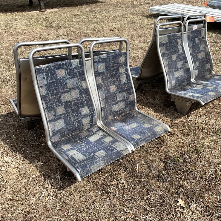 #10730 • (4) Sets of Bus Seats