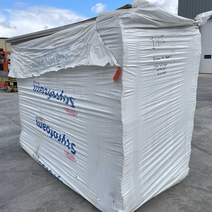 #5432 • Pallet of Styrofoam