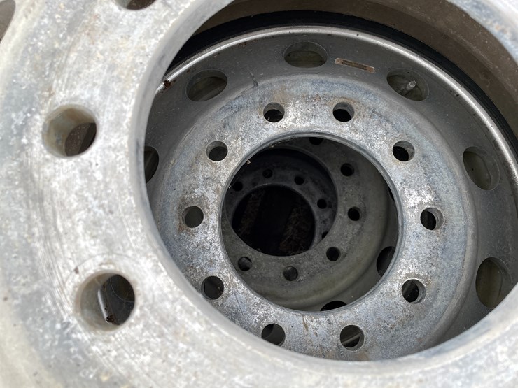 #10747-•-(4)-semi-tires-on-aluminum-rims-image-7