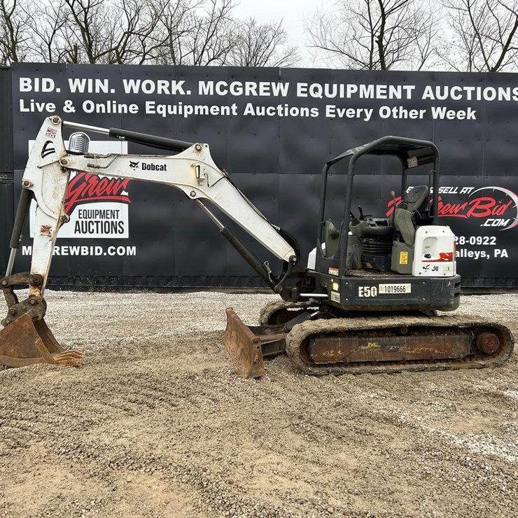 2018 BOBCAT E50