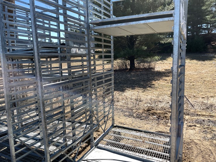 #3965-•-(6)-metal-greenhouse-rolling-racks-image-6