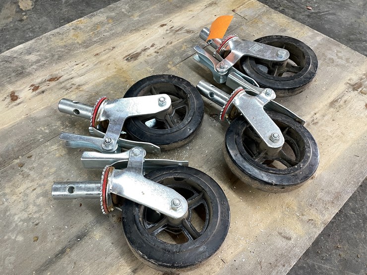 #3945-•-(4)-8"-cbw-caster-wheels-image-2