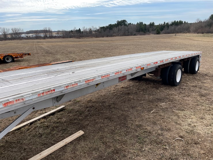 #153-•-2006-reitnouer-48'-aluminum-semi-truck-deck-over-trailer-(has-wi-title)-image-14