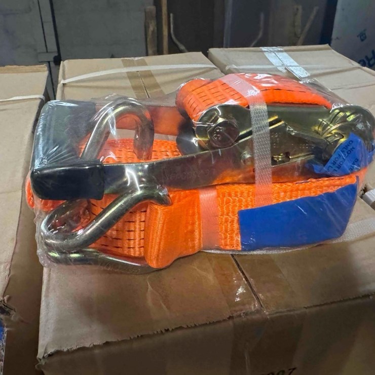 (10) New ZYM Co 2in x 27ft Ratchet Straps