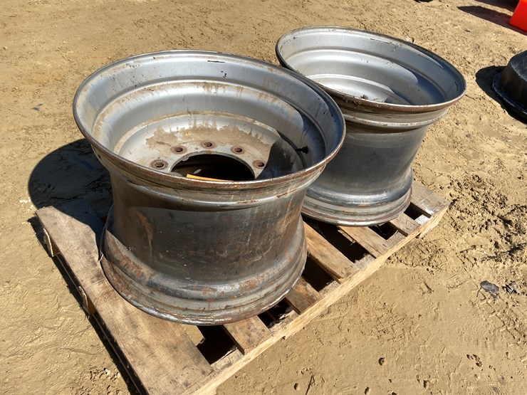 #3955-•-(2)-22.5-steel-semi-rims-image-4