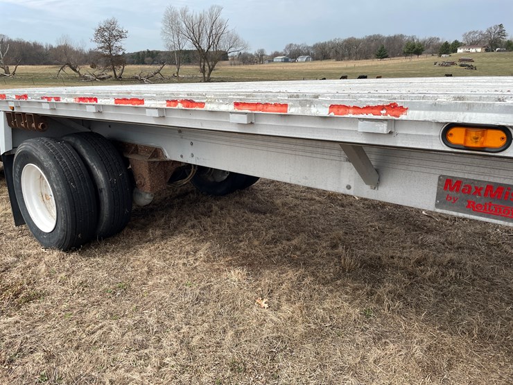 #153-•-2006-reitnouer-48'-aluminum-semi-truck-deck-over-trailer-(has-wi-title)-image-5