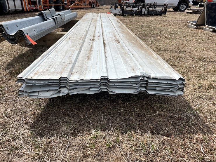 #10729-•-approx.-(9)-sheets-of-steel-roofing-image-2
