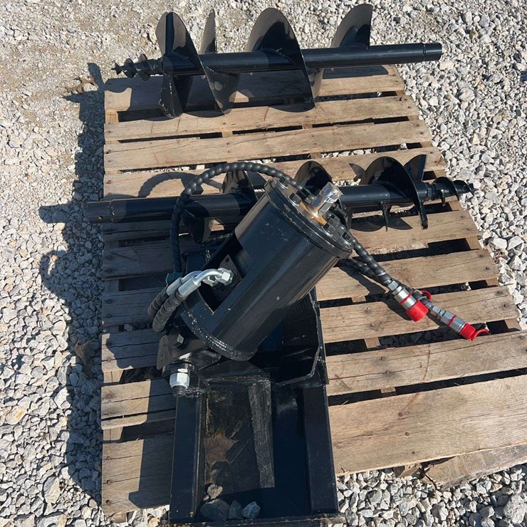 SDLANCH Mini Skid Steer Hydraulic Auger