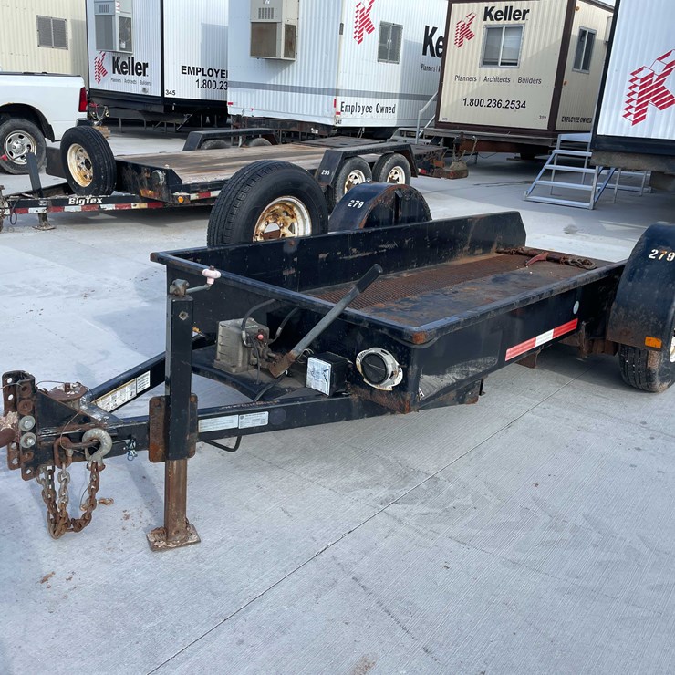 #5421 • 2014 Nova Scissor Lift Tilt Bed Trailer