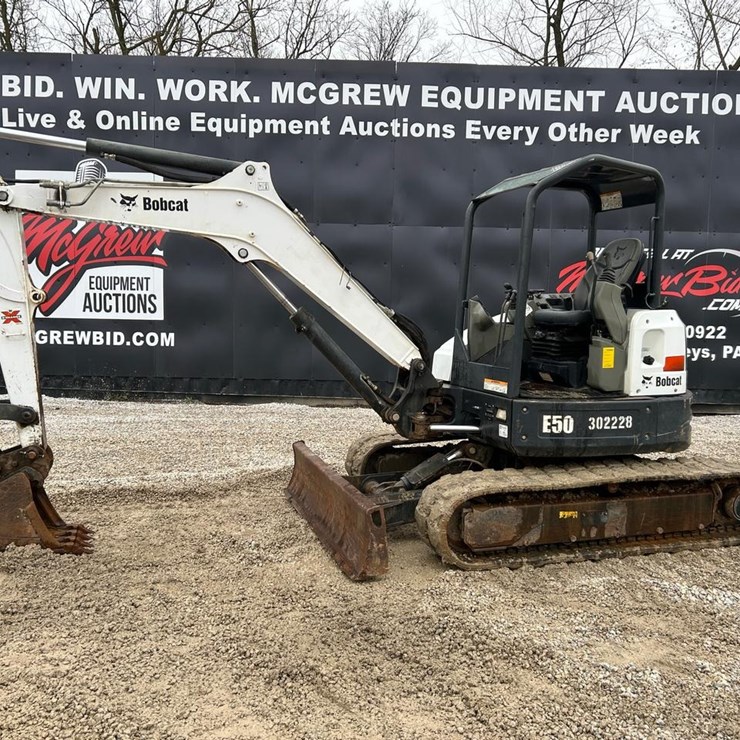 2018 BOBCAT E50