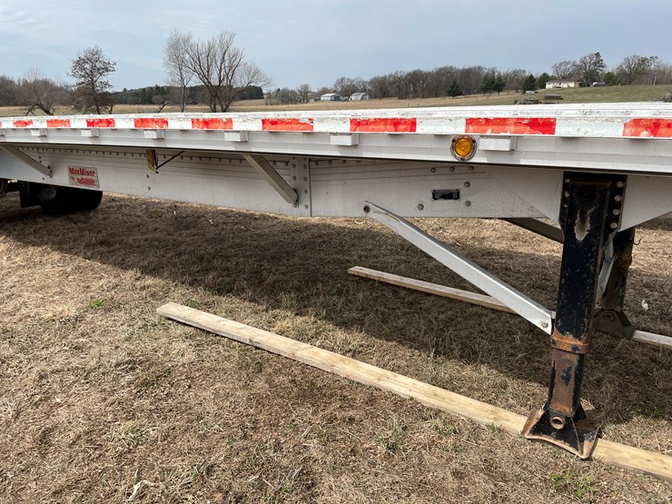 #153-•-2006-reitnouer-48'-aluminum-semi-truck-deck-over-trailer-(has-wi-title)-image-4