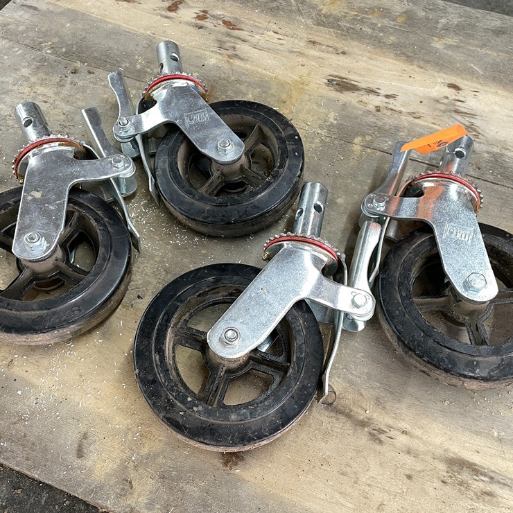 #3945 • (4) 8" CBW Caster Wheels