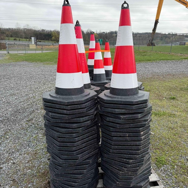 (10) Unused Traffic Cones
