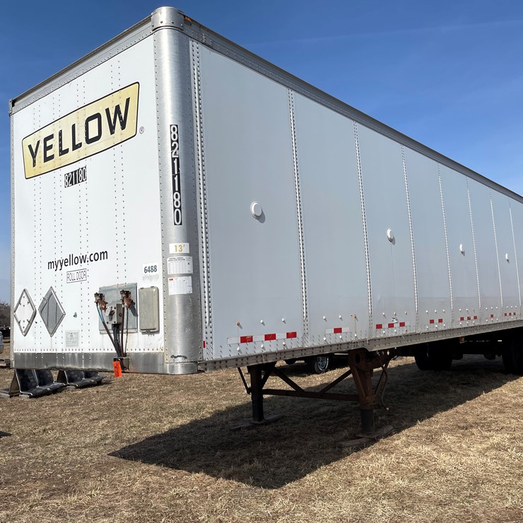 #159 • 2009 Wabash Single Axle Semi Trailer (Has WI Title)