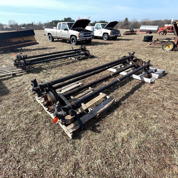 #10693 • (4) Trailer House Axles