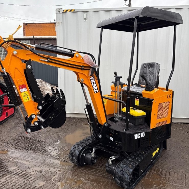 New Vicsec Co Mini Excavator Model VC15
