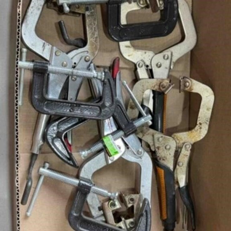 ASSORT OF CLAMPS