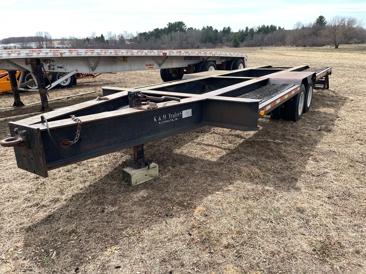 #156-•-2001-k-&-w-trailers-pintle-hitch-trailer-(has-wi-title)-image-1