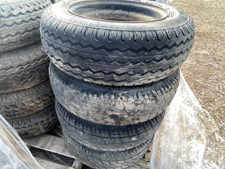 #10701-•-(8)-14.5"-trailer-house-tires-on-rims-image-3