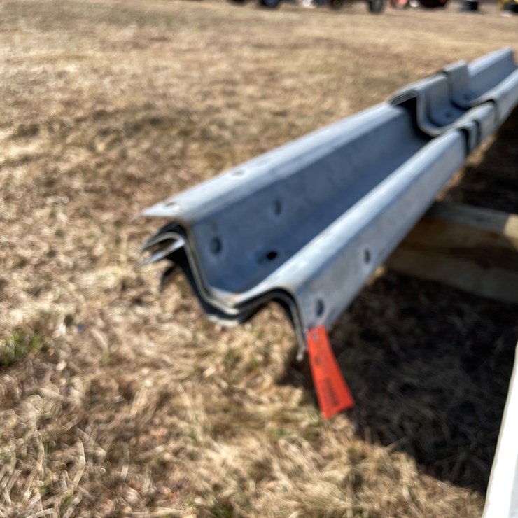 #10687 • (9) 13' 6" Sections of Guard Rail