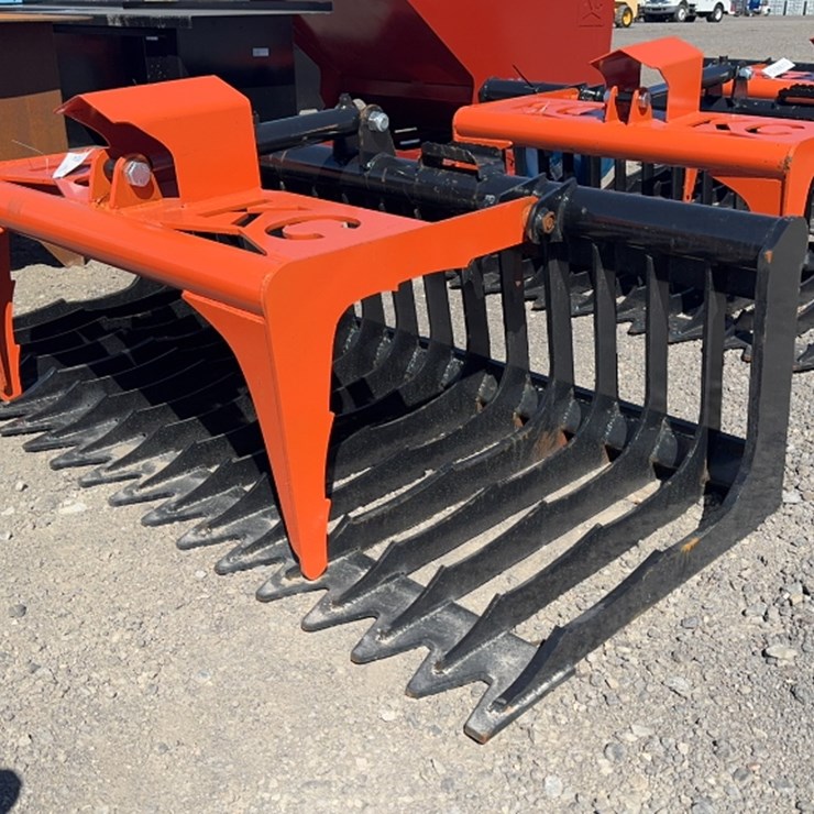 #1002 • 74" SKID STEER SKELETON GRAPPLE