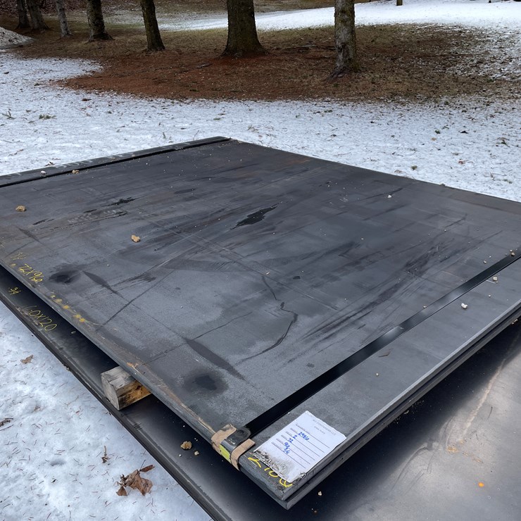 #2064 • (2) 3/4" Thick Steel Plate