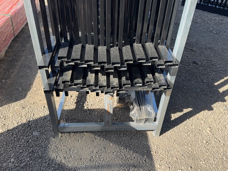 #1088-•-qty-(20)-7'x10'-wrought-iron-fence-panels-image-6