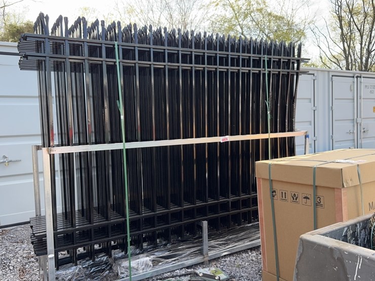 #6024-•-qyt(20)-7'-x-10'-wrought-iron-fence-panels-image-9