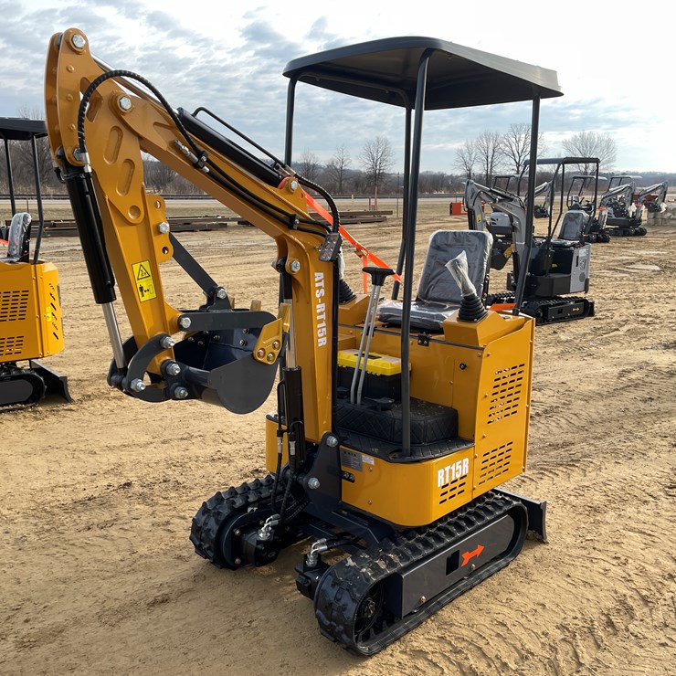 #1038 • New ATS RT15R Mini Excavator