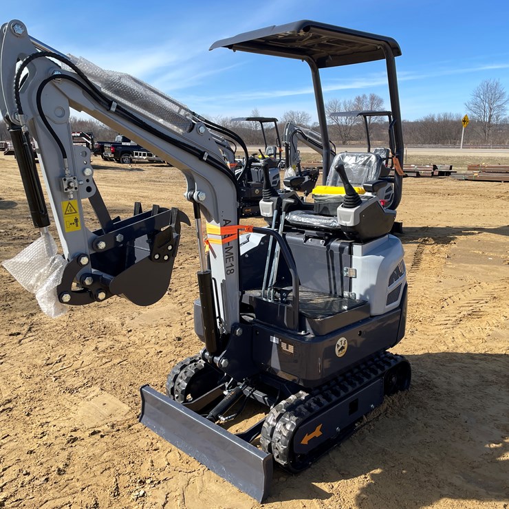 #1031 • New ATS ME18 Mini Excavator