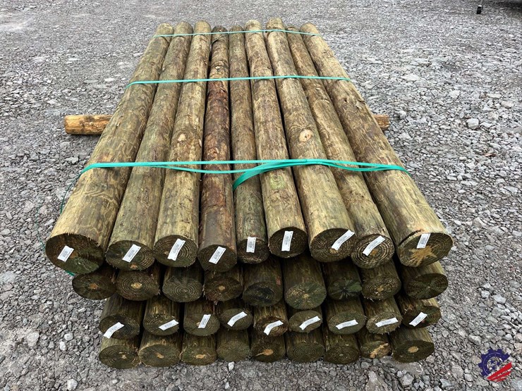 bundle-of-(36)-4”x7’-treated-fence-post-image-6