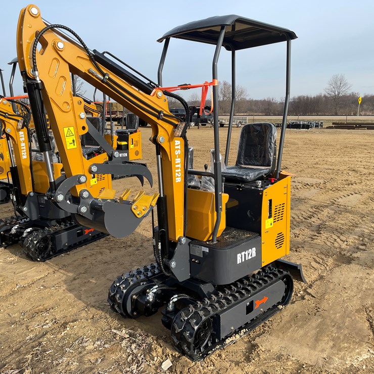 #1042 • New ATS RT12R Mini Excavator