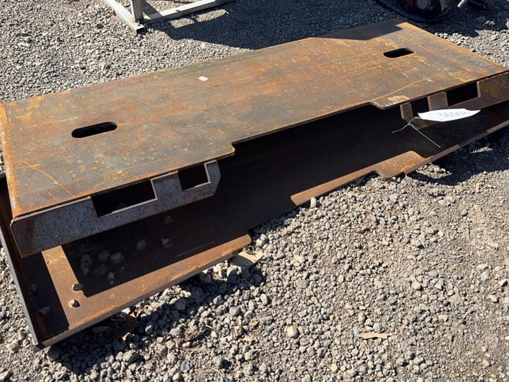 #1055-•-qty(2)-skid-steer-weld-on-plates-image-1