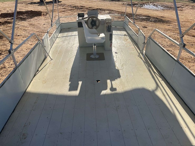 2000-all-aluminum-25'-pontoon-boat-w/-trailer-image-22