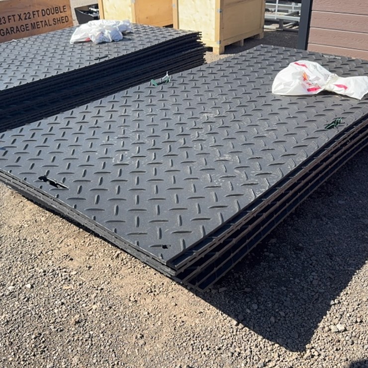 #1062 • QTY (20) 4'X8' GROUND PROTECTION MATS