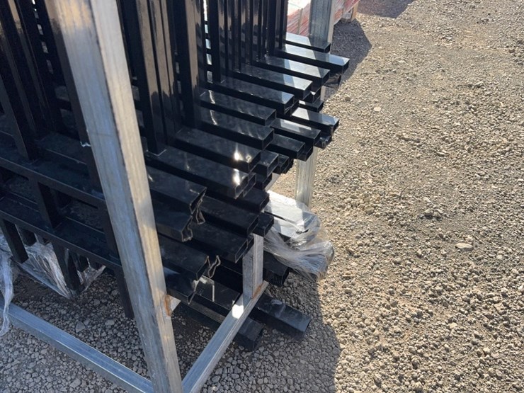 #1088-•-qty-(20)-7'x10'-wrought-iron-fence-panels-image-9