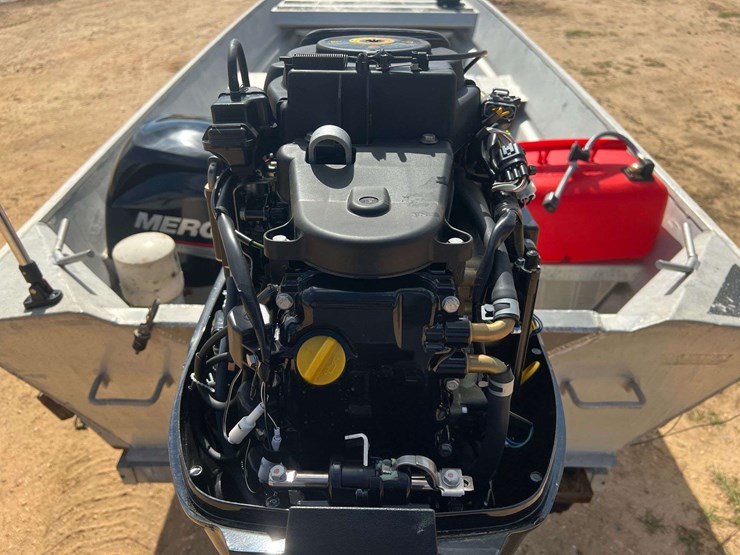 hanko-aluminum-14'-jon-boat-w/2022-mercury-25hp-4-stroke-outboard-motor-&-trailer-image-20