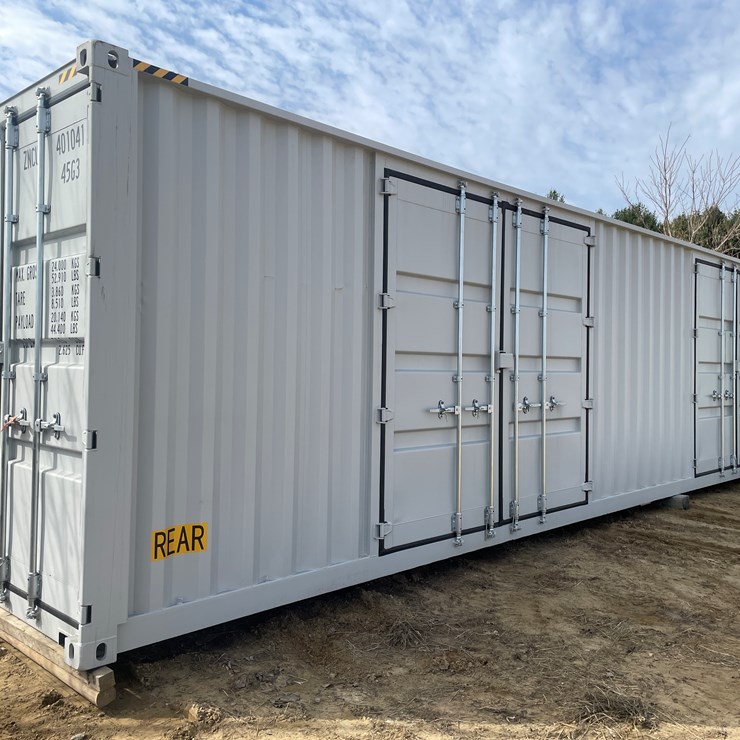 #112 • 40' High Cube Multi-Door Shipping Container