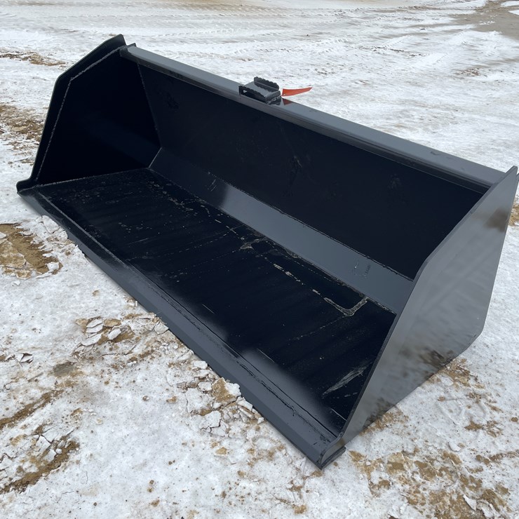 #2043 • Skid Steer Mount 84" Snow Liter Bucket