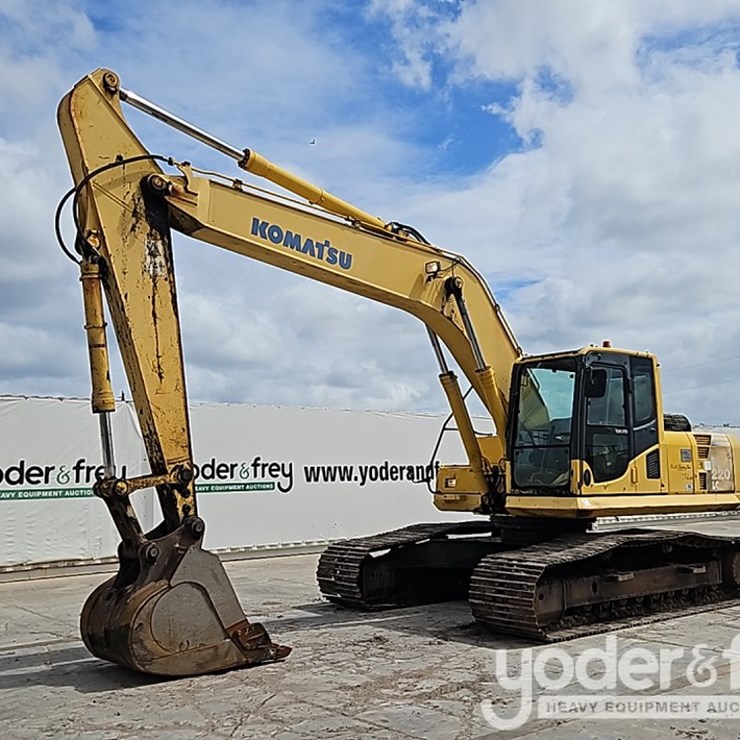 2007 KOMATSU PC220 LC-8