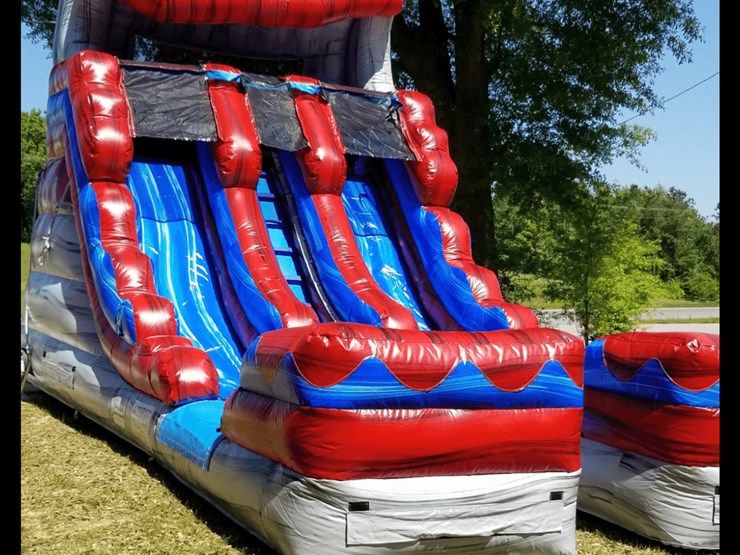 double-lane-16'-inflatable-water-slide-image-1