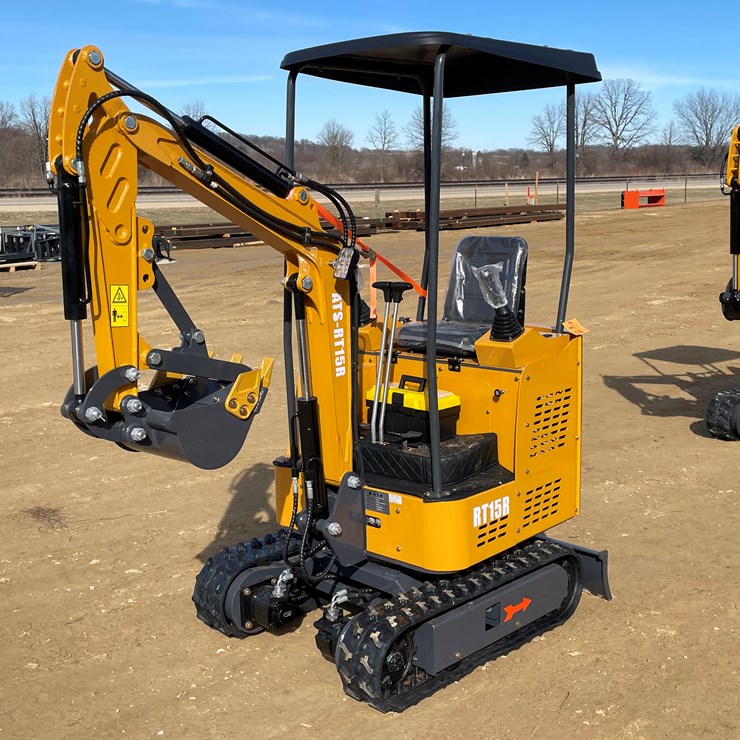#1036 • New ATS RT15R Mini Excavator