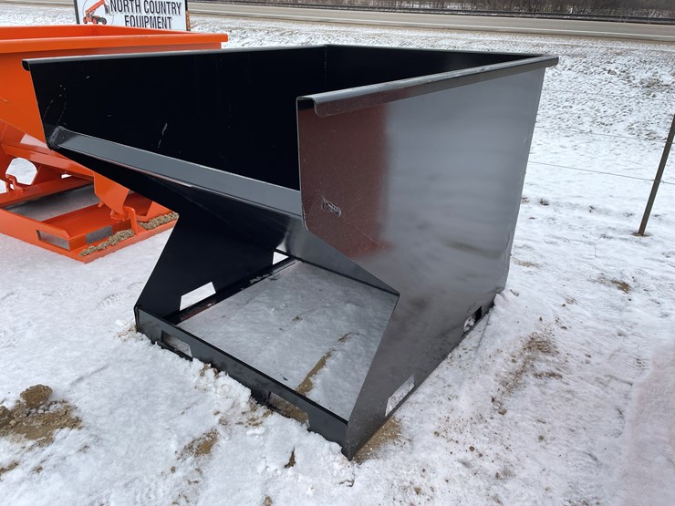 #2006-•-2-yard-skid-steer-mount-trash-hopper-image-1
