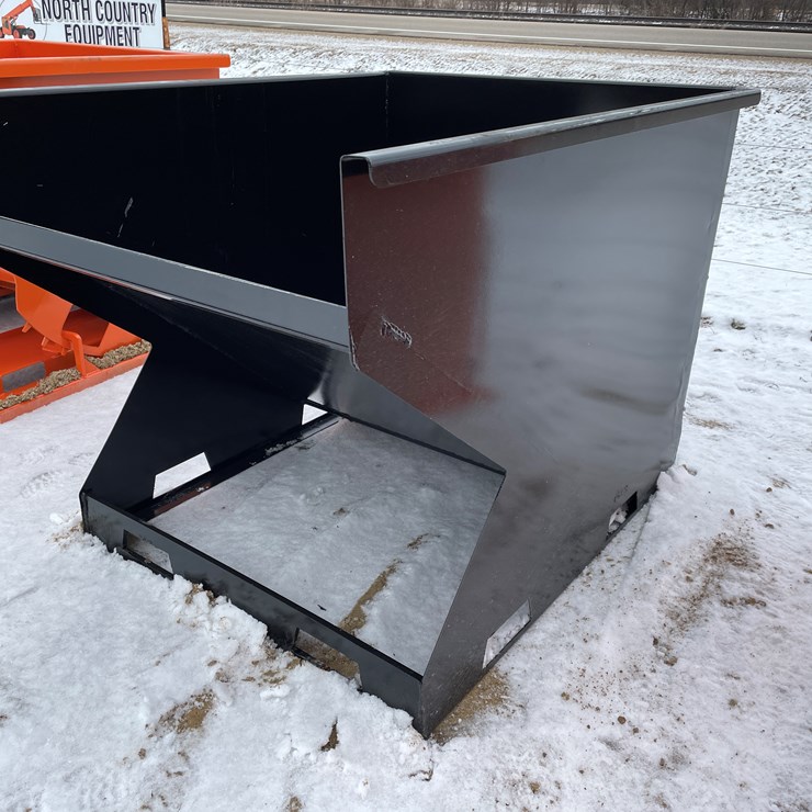 #2006 • 2 Yard Skid Steer Mount Trash Hopper