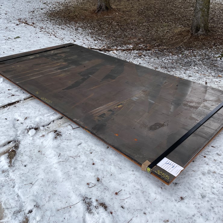 #2058 • (2) 3/4" Thick Steel Plate